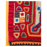 Framed Vintage Mexican Mola Textile Artwork