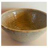 Set of 6 Vintage Handcrafted Pottery Bowls and Serving Pieces