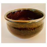 Set of 6 Vintage Handcrafted Pottery Bowls and Serving Pieces