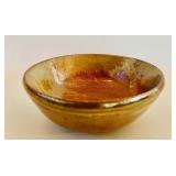 Set of 5 Handmade Glazed Pottery Bowls