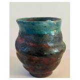 Three Artisan Crafted Pottery Pieces