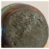 Three Artisan Crafted Pottery Pieces