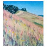 Dan Luce Framed Landscape Oil Painting