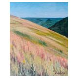 Dan Luce Framed Landscape Oil Painting