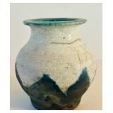 Artisan Pottery Teapot, Bowl, and Vase Set Including Mary Anderson Piece