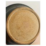 Artisan Pottery Teapot, Bowl, and Vase Set Including Mary Anderson Piece