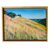 Dan Luce Framed Landscape Oil Painting