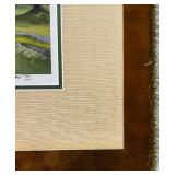 Framed Landscape Watercolor  by Joseph D. Litchfield