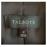 Green Talbots Jacket with Black Velvet Collar