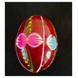 Collection of Six Vintage Ukrainian Painted Eggs