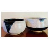 Set of 2 Mary Anderson Studio Pottery Bowls