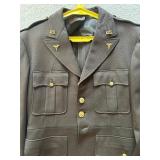 Vintage Army Officers Dress Coat and Slacks