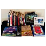 Collection of Art, History, and Nature Hardcover Books