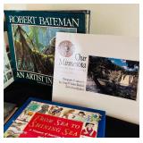 Collection of Art, History, and Nature Hardcover Books