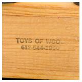 Vintage Wooden Toys Trains