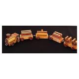 Vintage Wooden Toys Trains