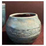 Set of 3 Artisan Pottery Vessels by Mary Anderson