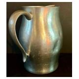 Two Vintage Pewter Pitchers
