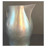 Two Vintage Pewter Pitchers