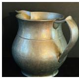 Two Vintage Pewter Pitchers