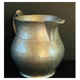 Two Vintage Pewter Pitchers