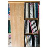 Rotating Media Storage Tower with Assorted CDs and Box Sets