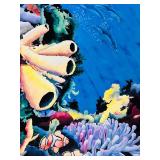 The Horns of Neptune Framed Poster by Larry DeVibiss