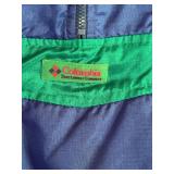 Vintage Columbia Windbreaker Size Medium