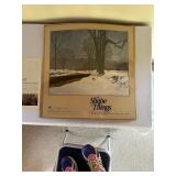 Francis Lee Jaques The Shape of Things Book with Large Poster