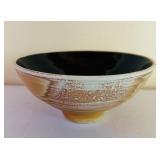 Handcrafted Studio Pottery Bowl Signed