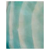 Artisan Crafted Signed Swirl Glass Bowl