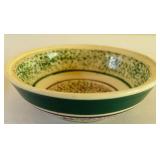 Set of 3 Artisan Glazed Pottery Pieces: Pitcher, Bowl, and Cup