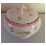 Portugal Floral Covered Ceramic Casserole Dish