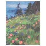 Christopher Gore Signed Limited Edition Print Summer Roses with Art Book