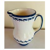 Pretty Blue and White Ceramic Pitchers