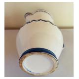 Pretty Blue and White Ceramic Pitchers
