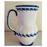 Pretty Blue and White Ceramic Pitchers