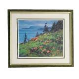 Christopher Gore Signed Limited Edition Print Summer Roses with Art Book