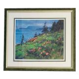 Christopher Gore Signed Limited Edition Print Summer Roses with Art Book