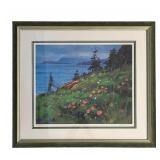 Christopher Gore Signed Limited Edition Print Summer Roses with Art Book