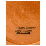 Pottery 3-Piece Set with 10 Inch Plate and Serving Trays