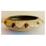 Colleen Riley Studio Pottery 10-Inch Decorative Ceramic Bowl