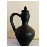 Handcrafted Ceramic Pitcher with Lid