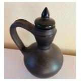 Handcrafted Ceramic Pitcher with Lid