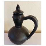 Handcrafted Ceramic Pitcher with Lid