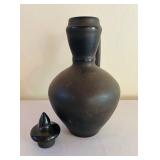 Handcrafted Ceramic Pitcher with Lid