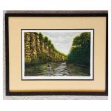 Framed Limited Edition Print "The Bluffs" by Homstad