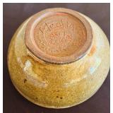 Megan Keil 2003 Signed Stoneware Pottery Bowl