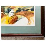 Framed Vintage Art Print Sommer Mittag by Kearo Scleoller 1996