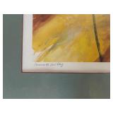 Framed Vintage Art Print Sommer Mittag by Kearo Scleoller 1996